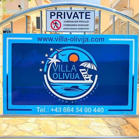 Villa Olivija-Direkt Am Strand! Stara Novalja Exterior foto