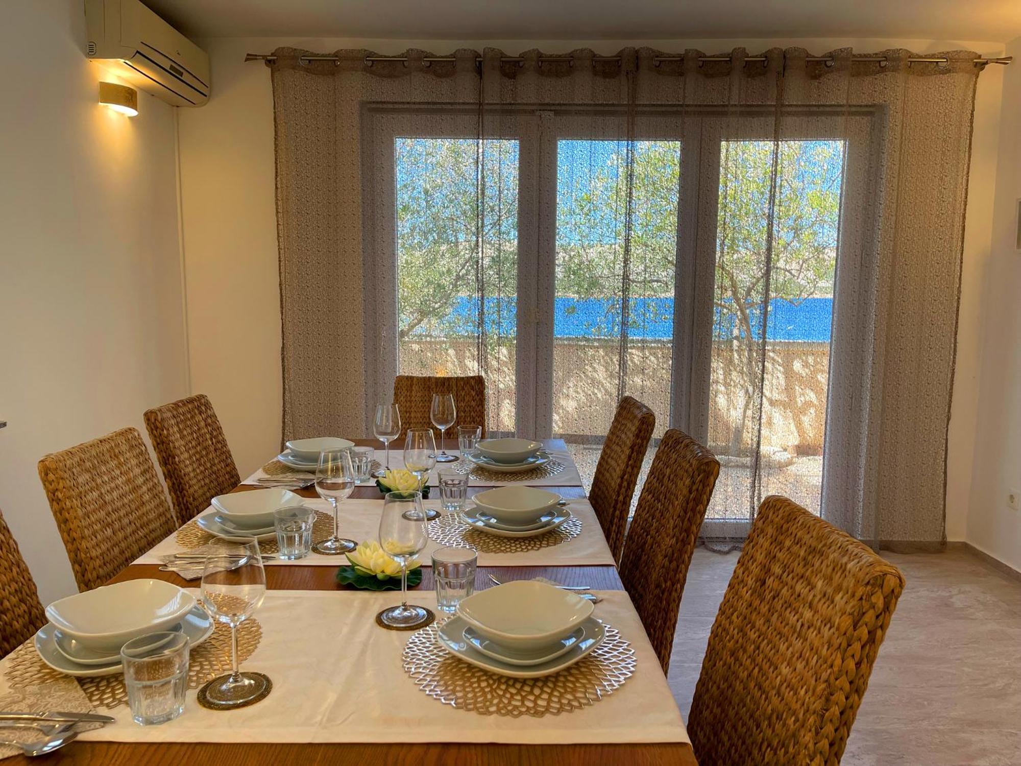 Villa Olivija-Direkt Am Strand! Stara Novalja Exterior foto