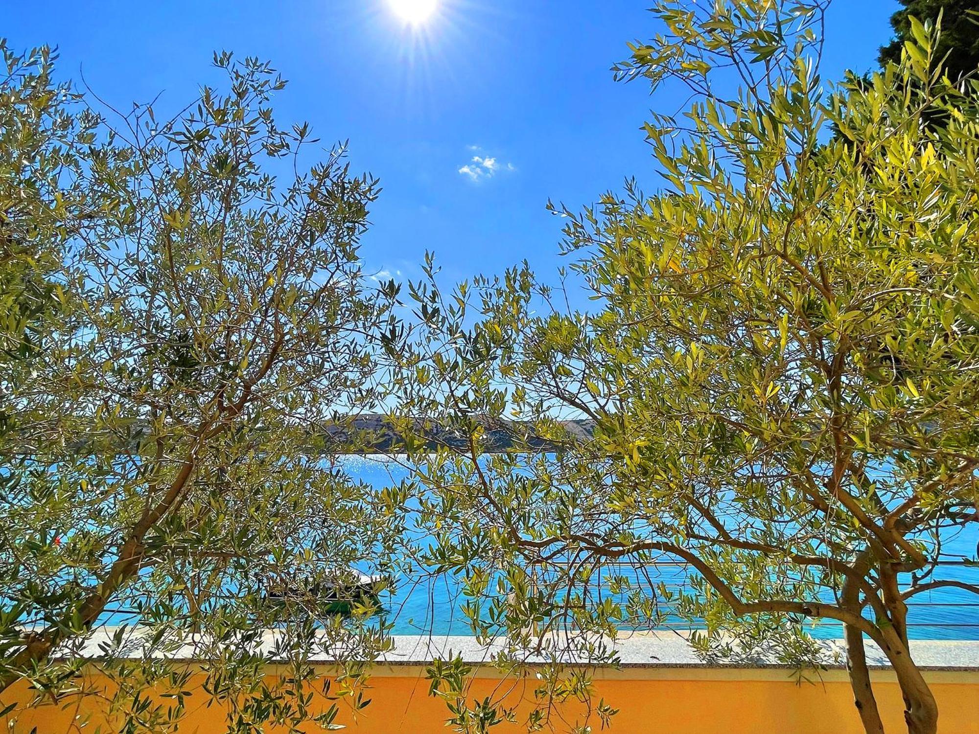 Villa Olivija-Direkt Am Strand! Stara Novalja Exterior foto